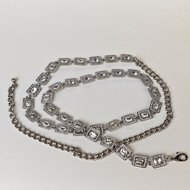 Crystal Diamond Waist Chain