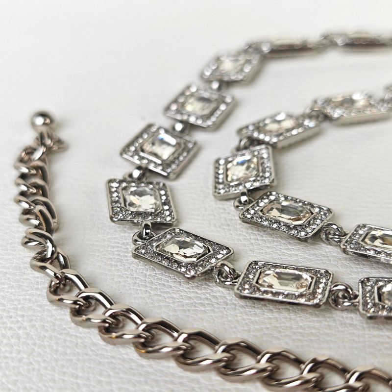 Crystal Diamond Waist Chain